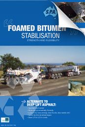 Foamed bitumen stabilisation