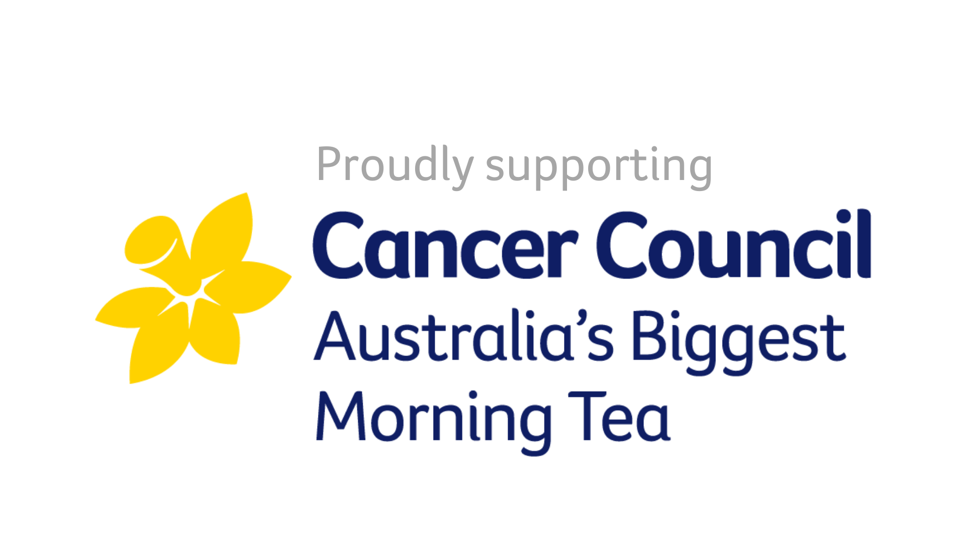 Supporter of the Cancer Council Australia's Biggest Morning Tea
