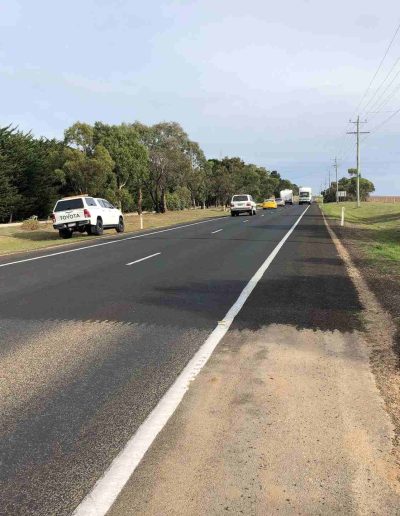 Major patching for road rehabilitation project in South West Victoria